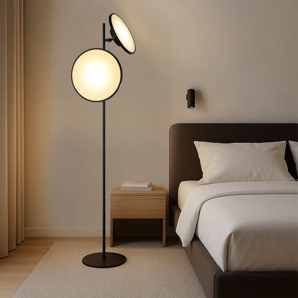 Nowoczesna lampa podłogowa Glaru