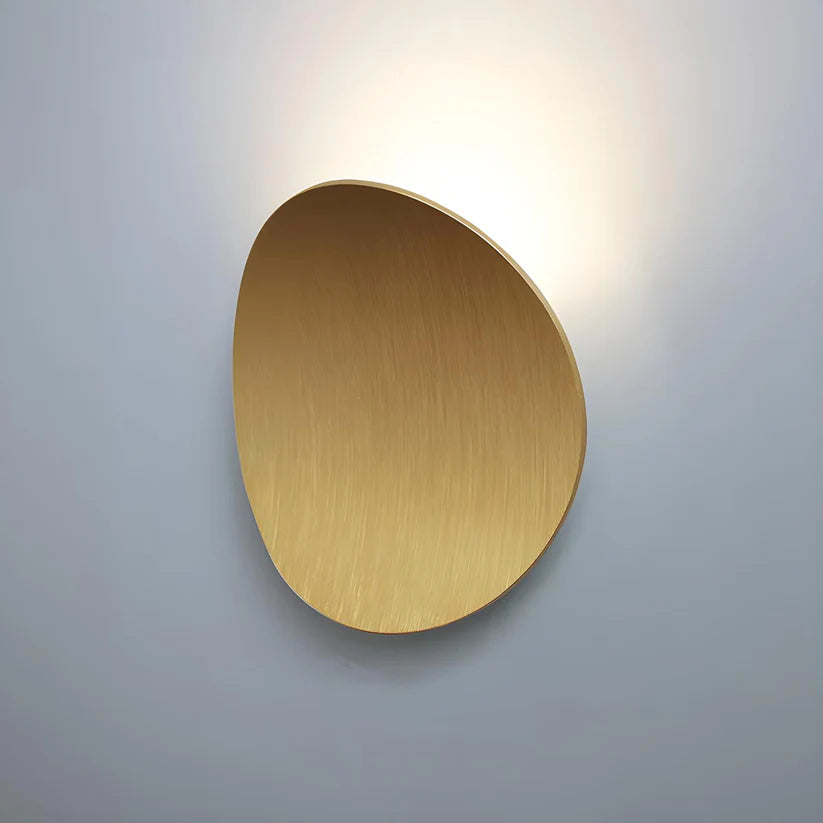Metalowa lampa ścienna Disk