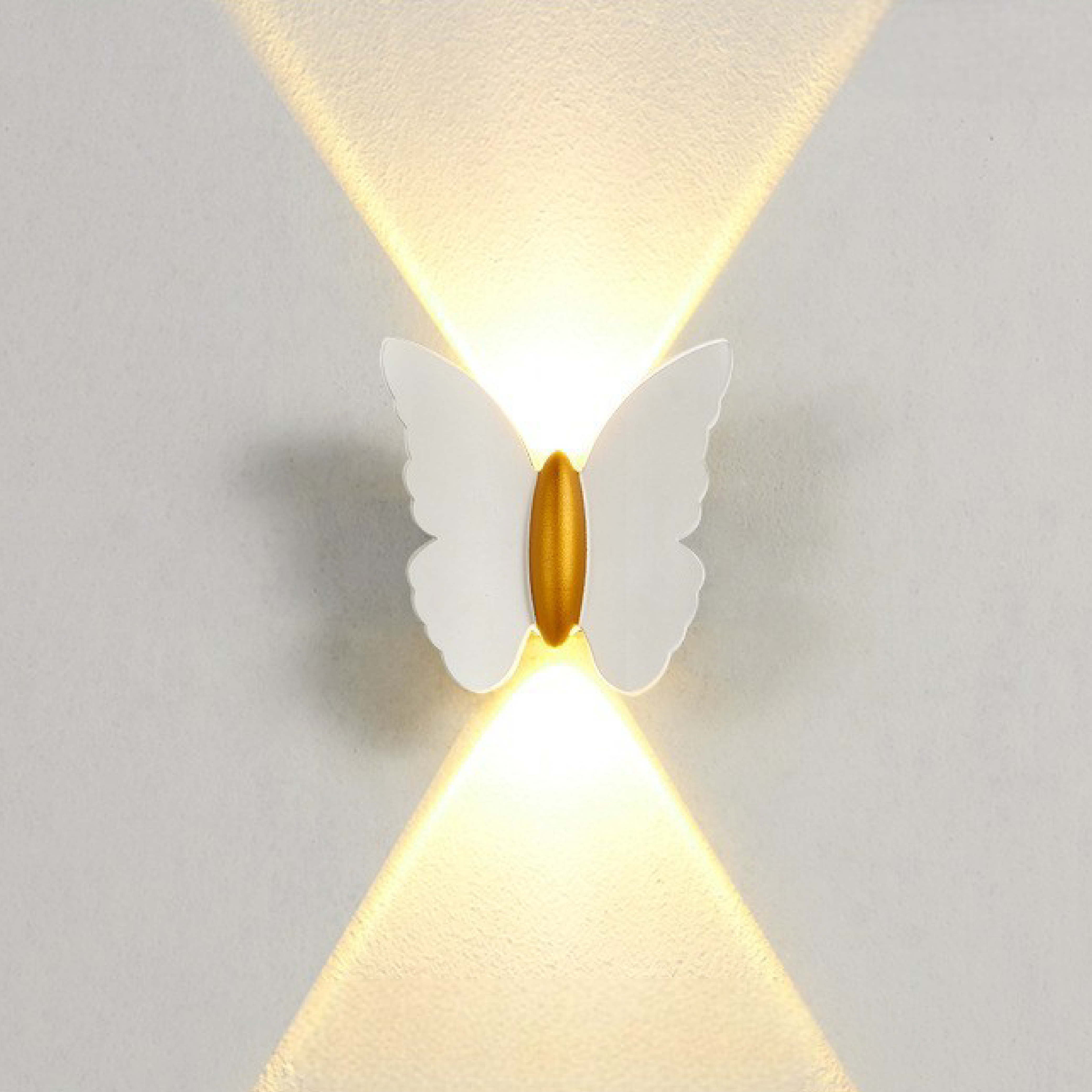 Zewnętrzna lampa ścienna Butterfly