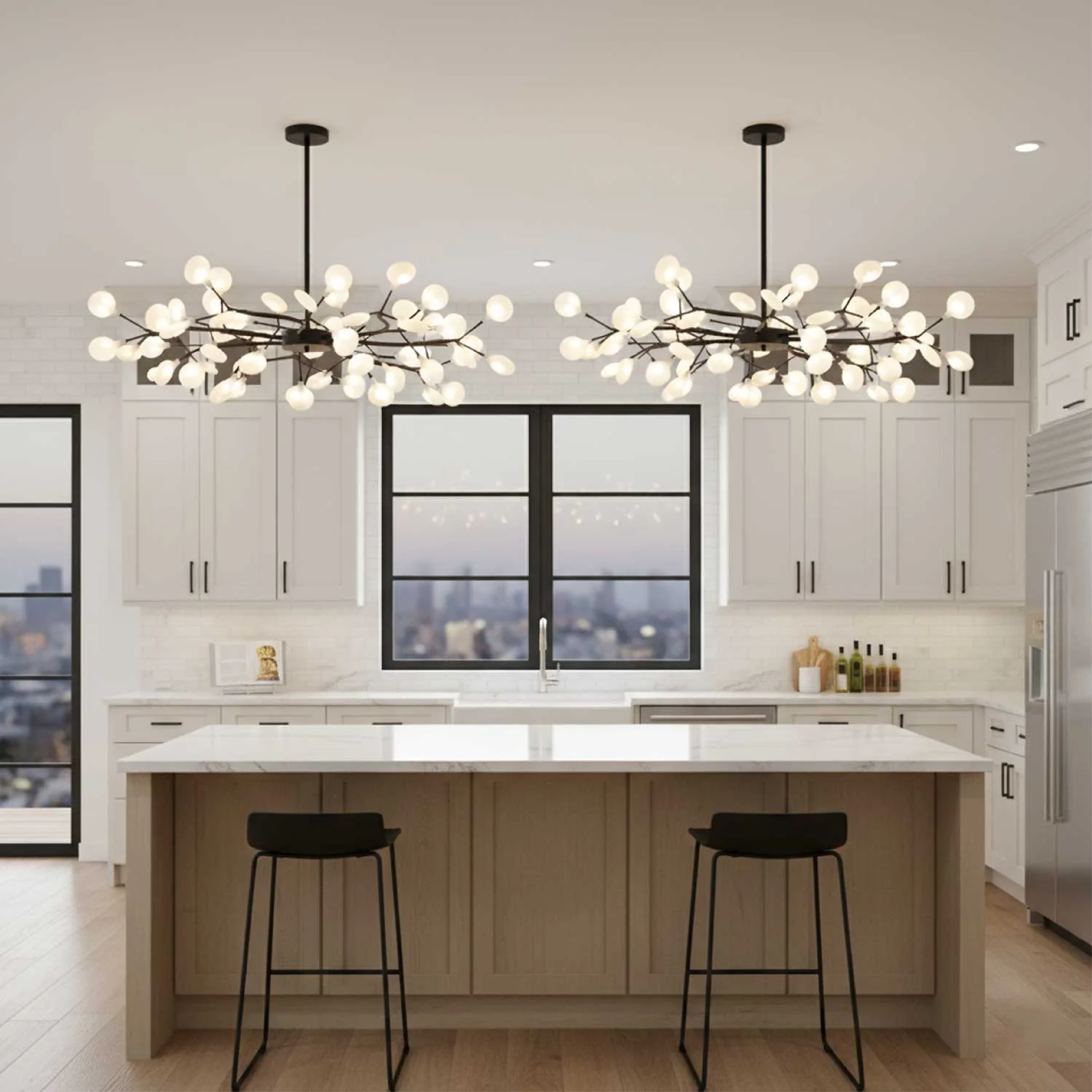 Żyrandol LED Firefly