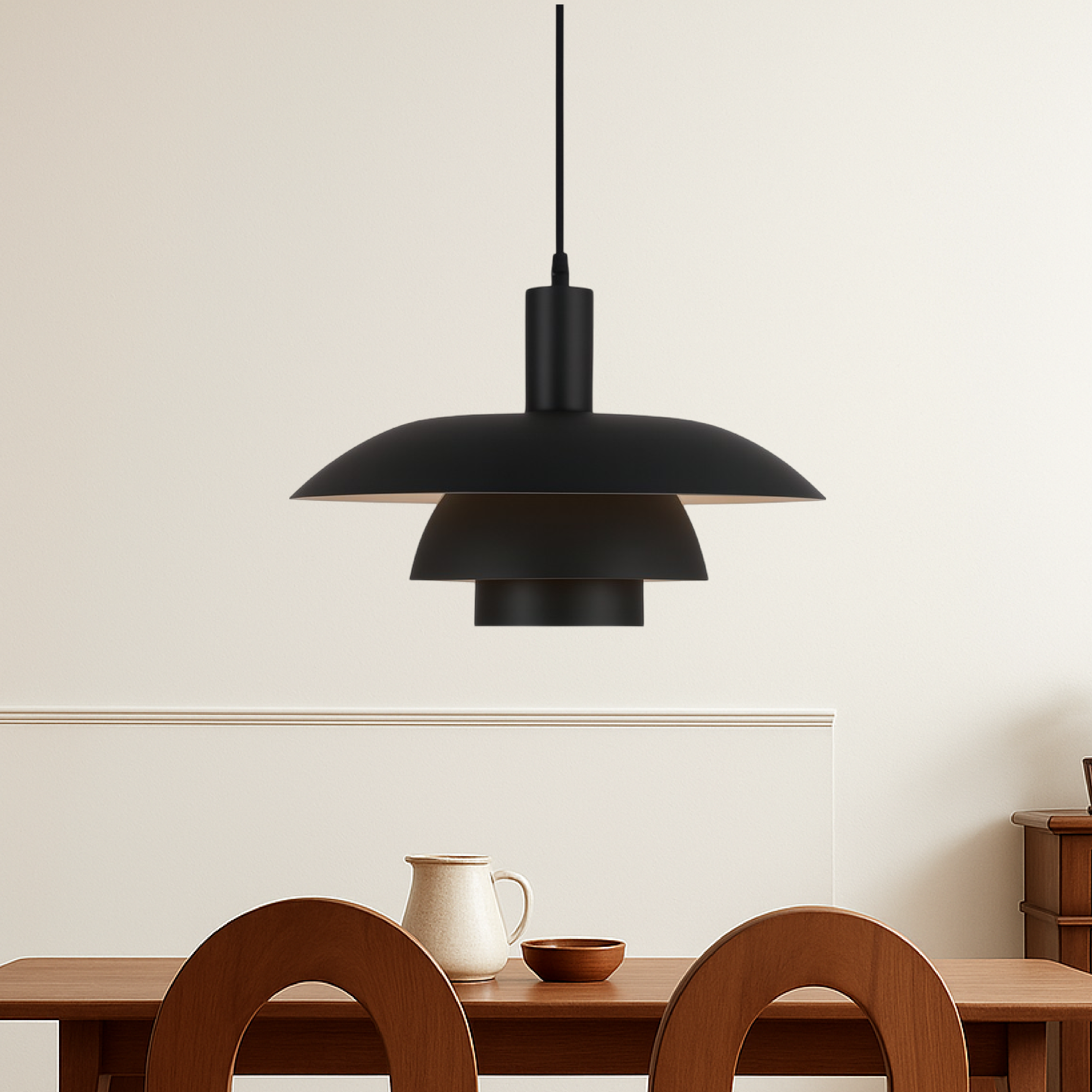 Lampa wisząca Irda w duńskim stylu