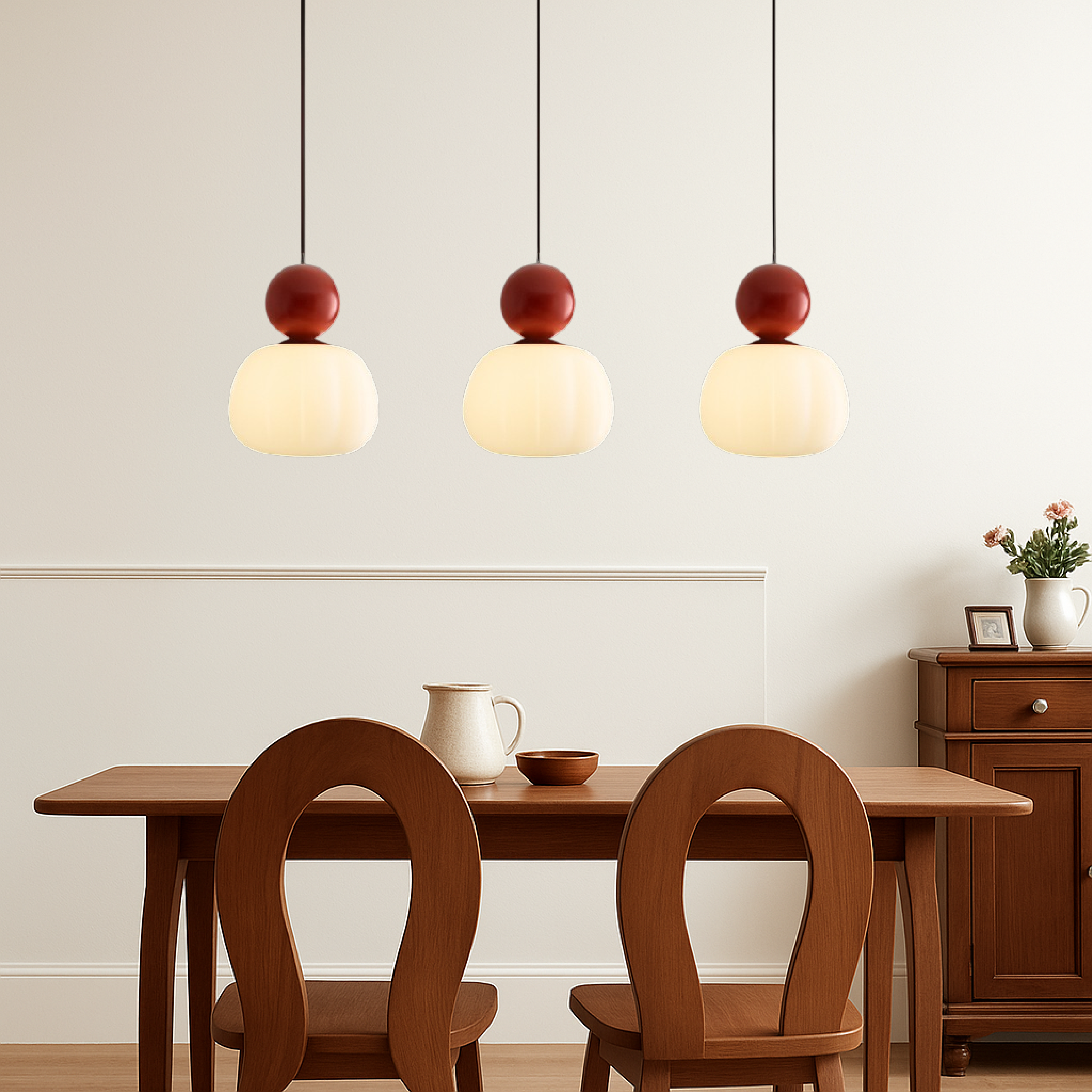 Lampa wisząca w stylu Art Deco