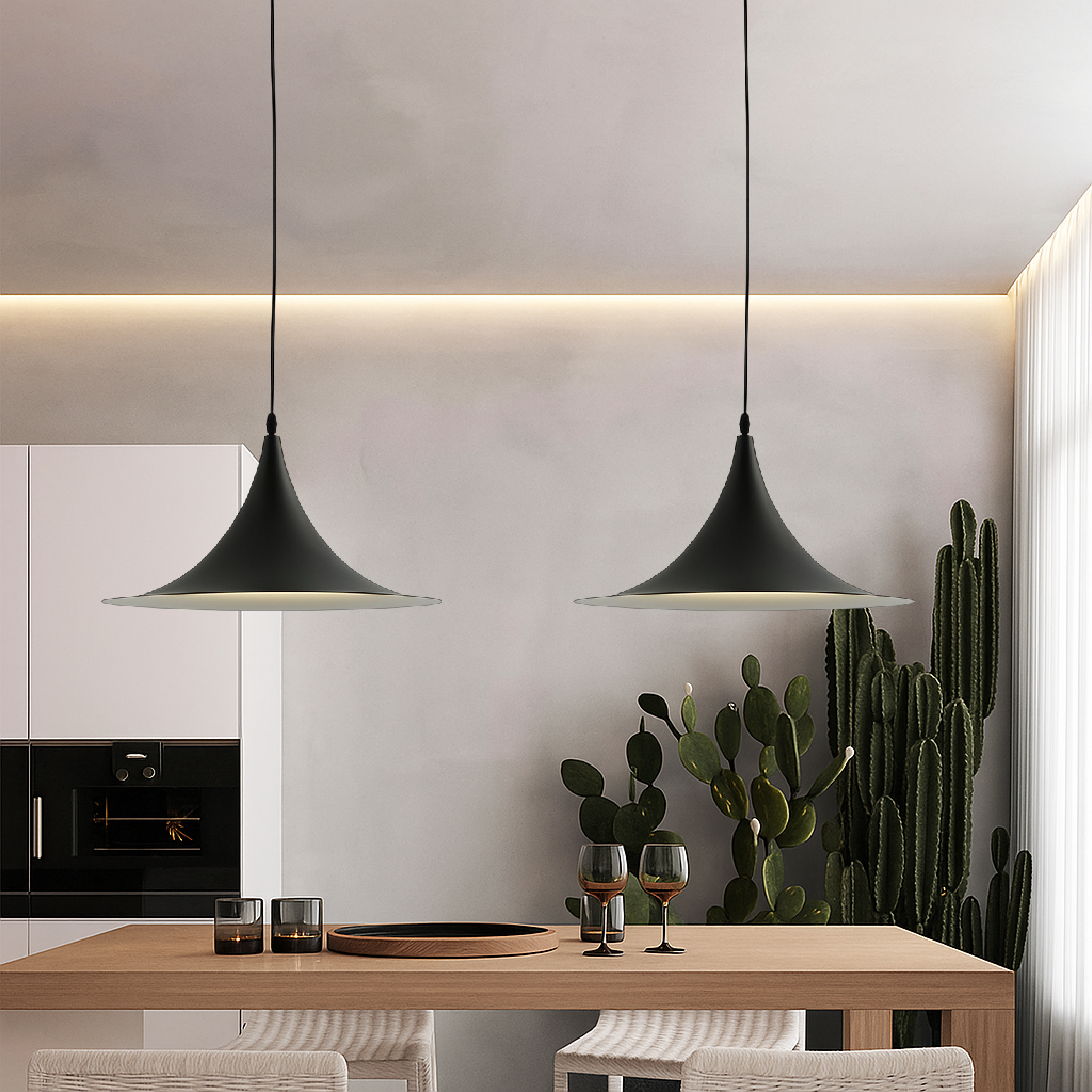 Lampa wisząca Saucer Nordic