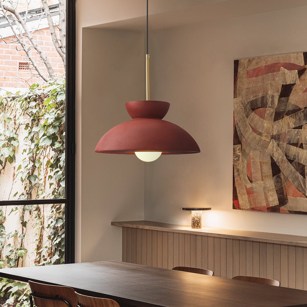 Lampa wisząca w stylu Wabi Sabi