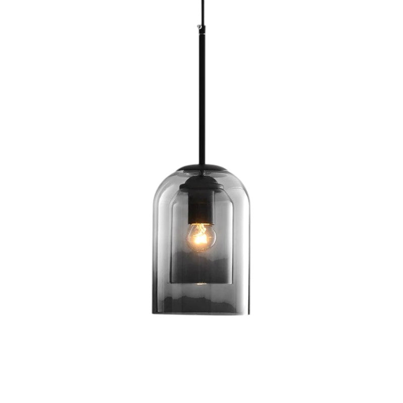 Szklana lampa wisząca Jani