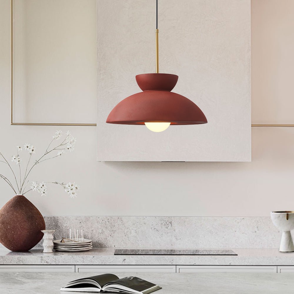 Lampa wisząca w stylu Wabi Sabi